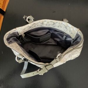 Coach fabric shoulder bag